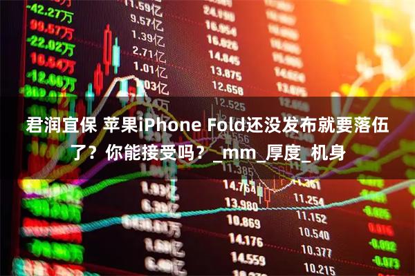 君润宜保 苹果iPhone Fold还没发布就要落伍了？你能接受吗？_mm_厚度_机身